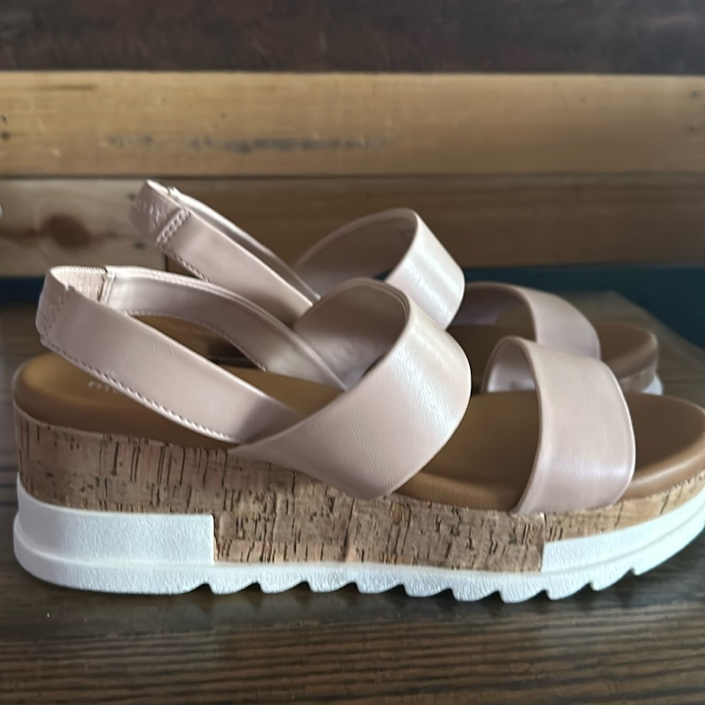 Madden Girl sandals nude in color, brand new size 10 women’s